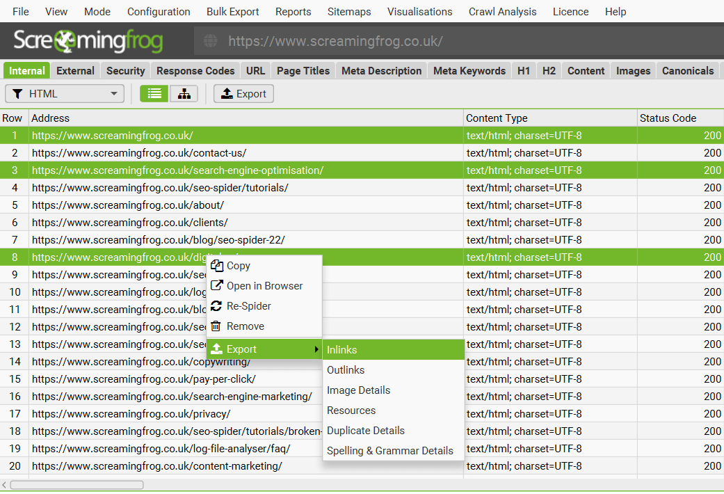 Multi Export Exporting