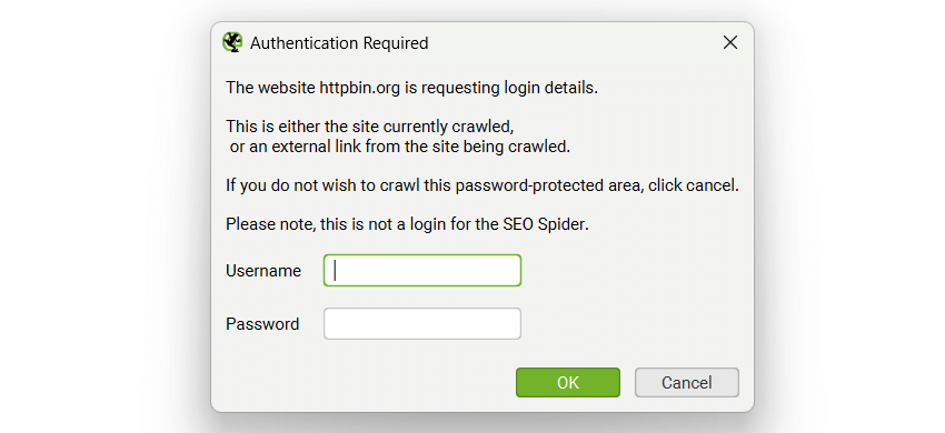 Authentication Required